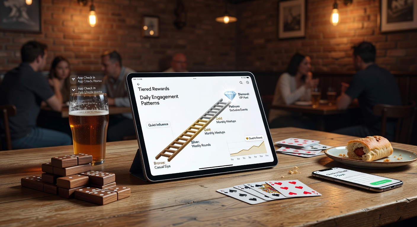 Mobile app interface displaying tiered reward progress for blackjack and roulette sessions