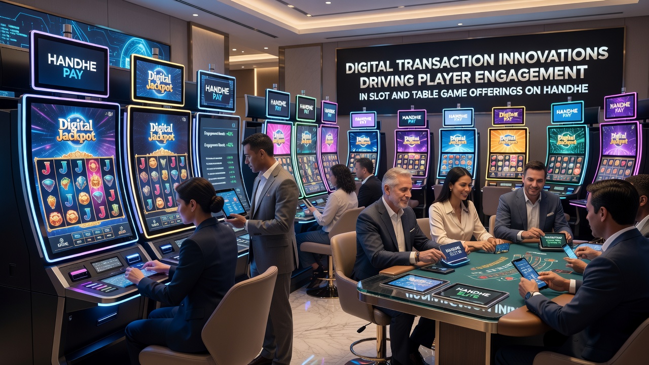 Close-up of tablet screen showing live table game with digital transaction confirmation overlay