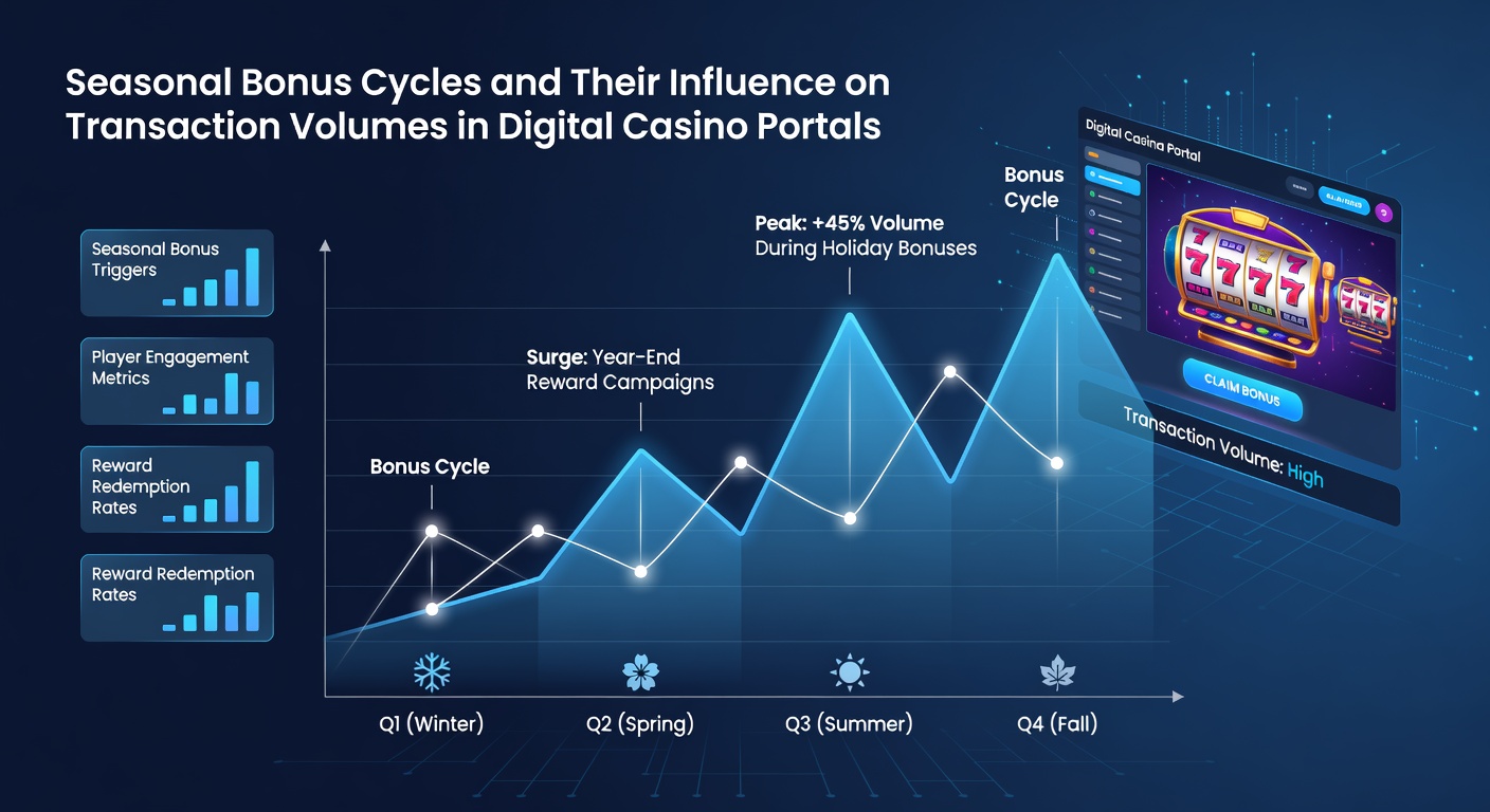 Analytics dashboard showing seasonal fluctuations in casino deposits and withdrawals